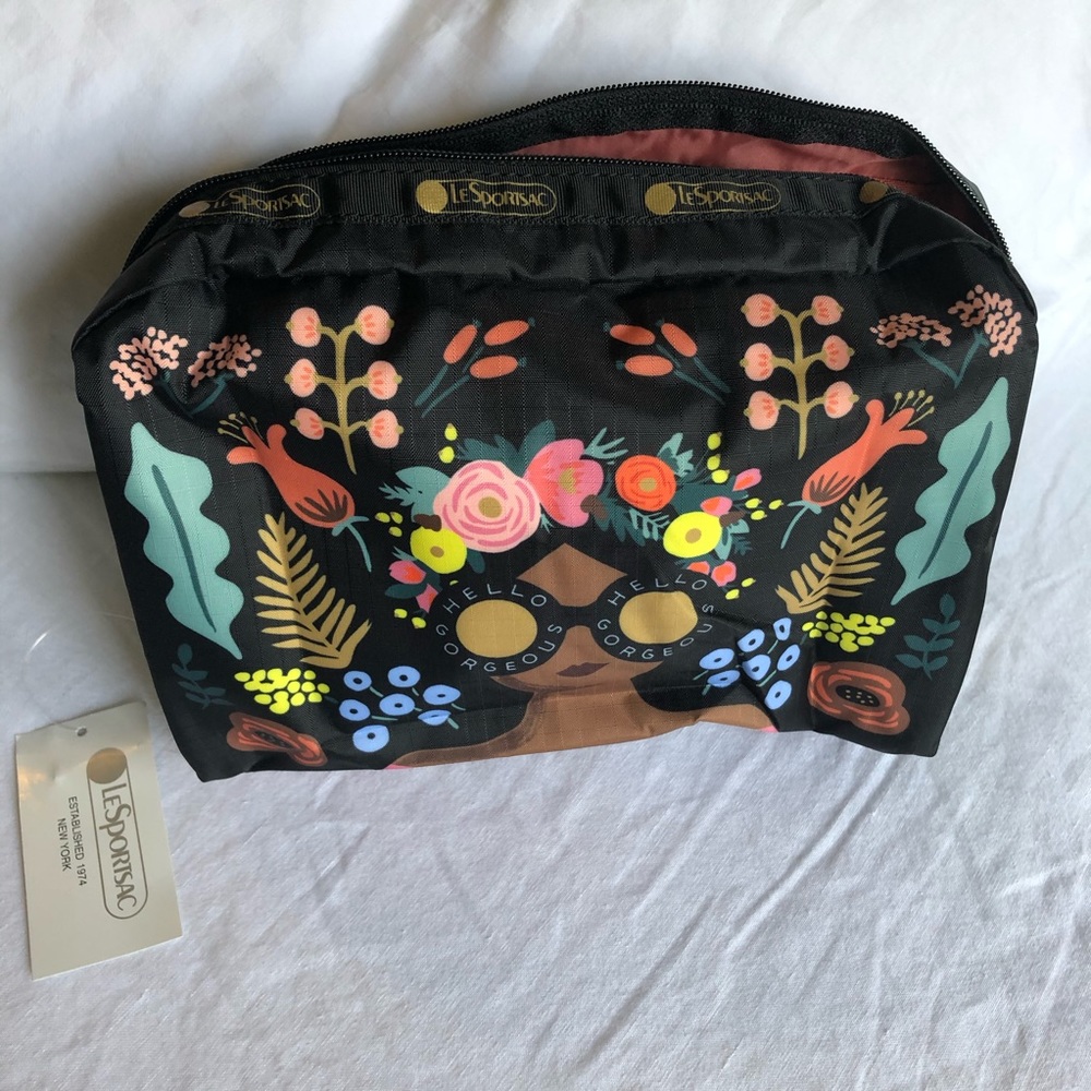 LeSportsac x Rifle Paper Co. XL Rectangular - Picture 2 of 6